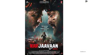 Official poster of Bollywood action movie, Marjaavaan (Release date November 15,2019)